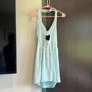 NWOT Baby Blue Cutout Sundress